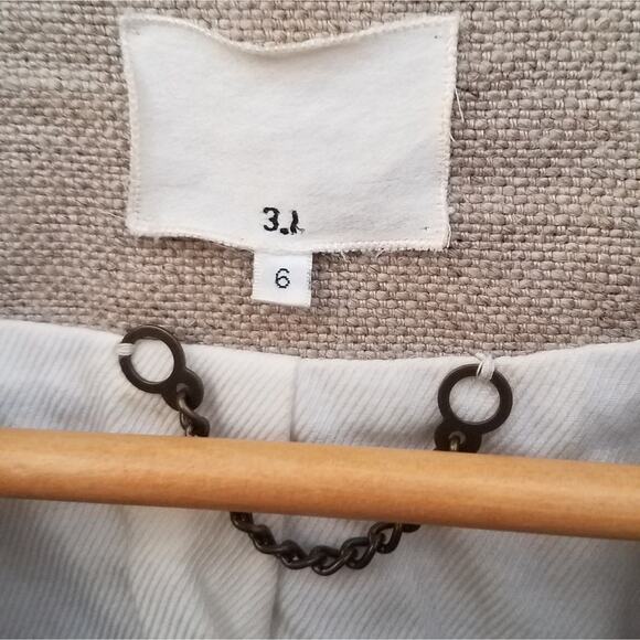 Phillip Lim 3.1 | Linen Jacket Embroidered - Picture 7 of 8